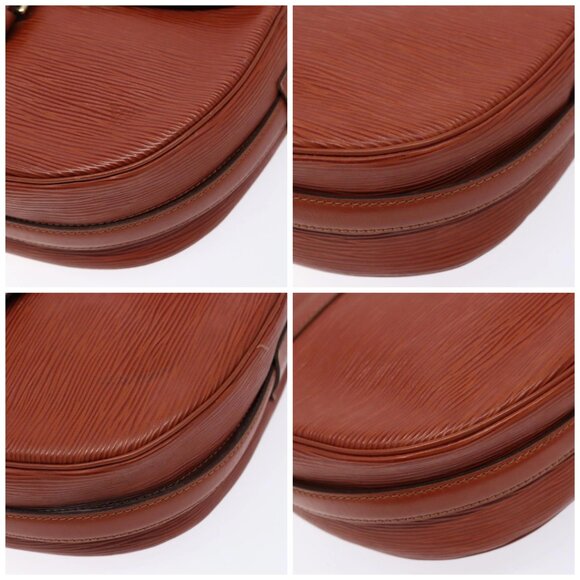 LOUIS VUITTON Epi Jeune FilleMM Shoulder Bag Brown M52153 LV Auth 127970 - Picture 14 of 16